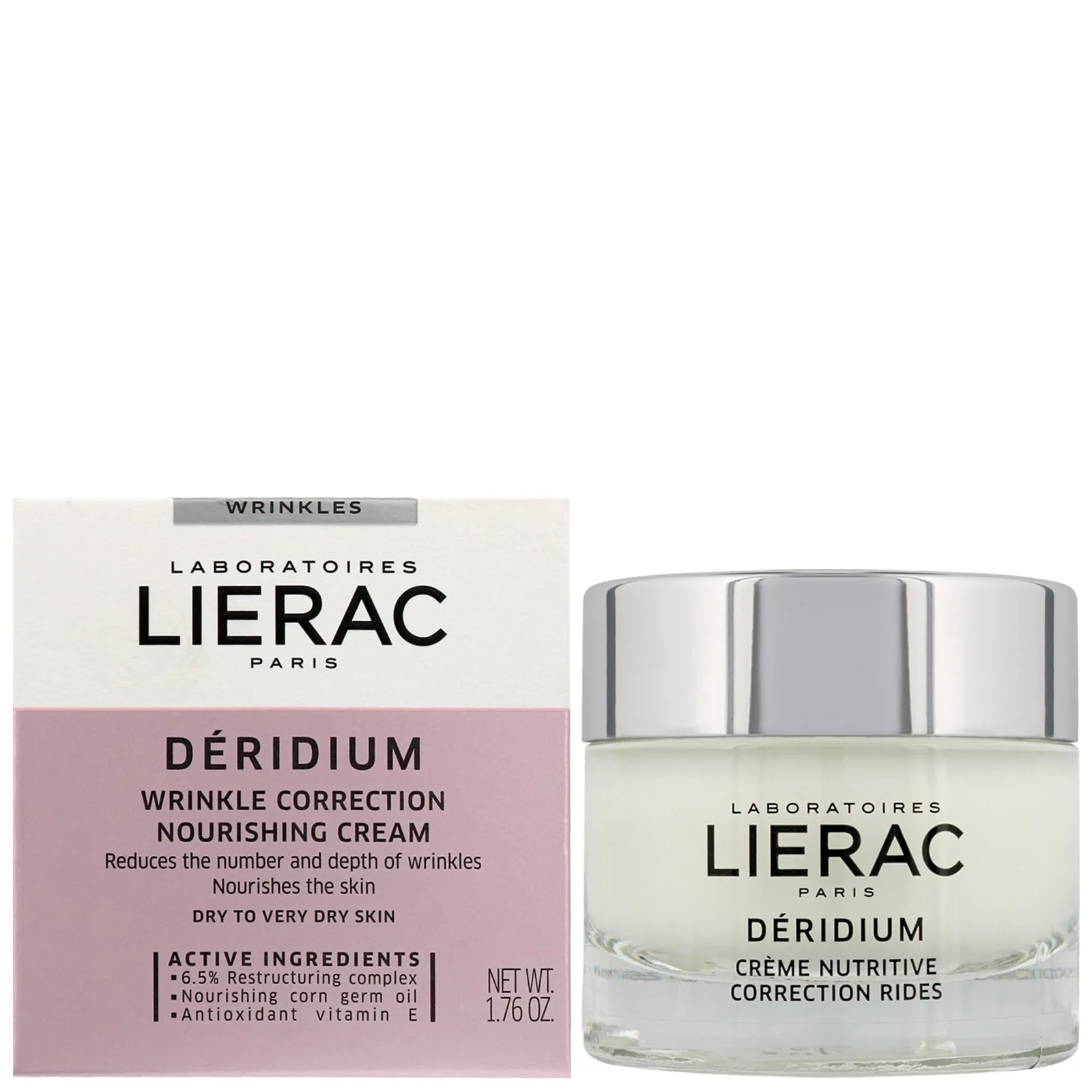 کرم ضد چروک قوی دریدیوم لیراک | درمان چین و چروک ضد پیری؛ پوست خشک تا خیلی خشک و حساس