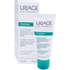کرم ضدجوش قوی 3کاره اوریاژ هیسه آک Hyséac مات کننده و کنترل کننده چربی 3-REGULNSOIN GLOBAL