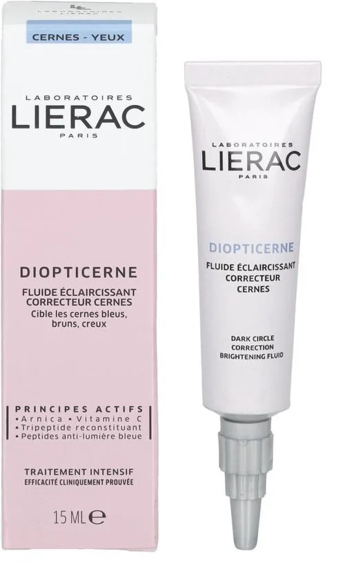 کرم دور چشم لیراک دیوپتی ضد تیرگی اصلاح کننده خطوط تیره روشن کننده مناسب انواع پوست حتی حساس 15میل DARK CRICLE EYES