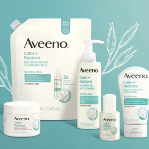 کرم مرطوب کننده قوی اوینو Aveeno حاوی آنتی اکسیدان ترمیم سد لیپیدی پوست 48گرم