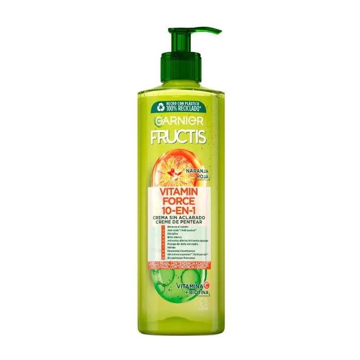 کرم مو ۱۰ کاره گیاهی گارنیر میوه ای ضد موخوره حاوی عصاره پرتقال ۴۰۰میل