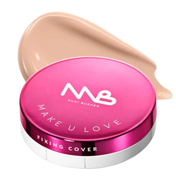 کوشن ساده نانی باشر شماره 21 ضد پیری و چروک SPF50 مناسب انواع پوست NUNI BUSHER MAKE U LOVE