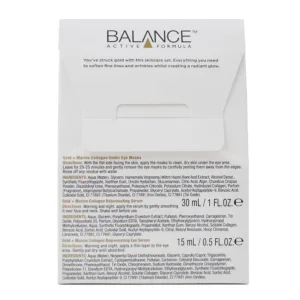 کیت طلای بالانس ( سرم طلا،کرم دور چشم و پچ دور چشم )